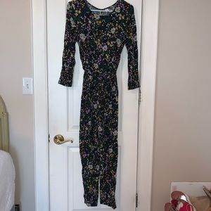 Floral jumpsuit